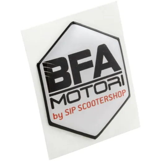 Emblem SIP BFA BFA MOTORI 6-Eck Kaskade für Vespa PK50-125 XL, XL2, PX80-200E, Lusso, ´98, T5 47445