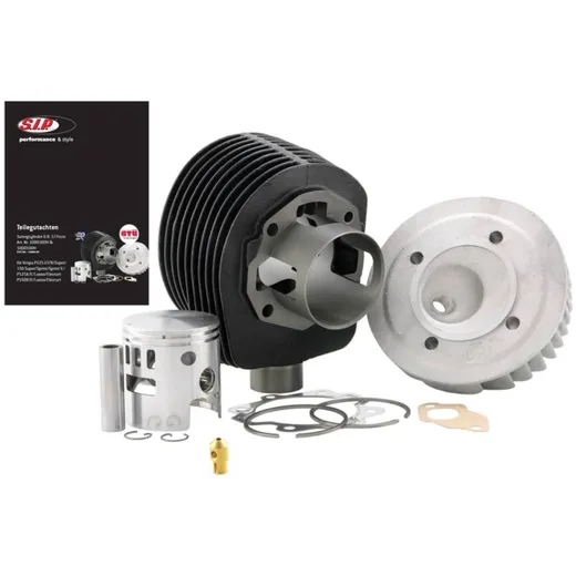 Rennzylinder SIP D.R. 177 ccm Legal für Vespa 125 GTR 2°, TS, 150 Sprint 2°, V, Super 2°, PX125-150, PE, Lusso ->´89 44987