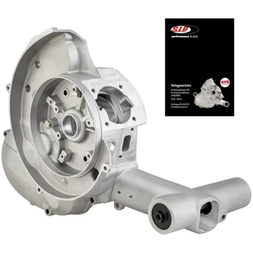 Motorgehäuse SIP für Vespa 50-125, PV, ET3, PK50-125, S 1° 46371 Motorgehäuse SIP für Vespa 50-125, PV, ET3, PK50-125, S 1° 46371