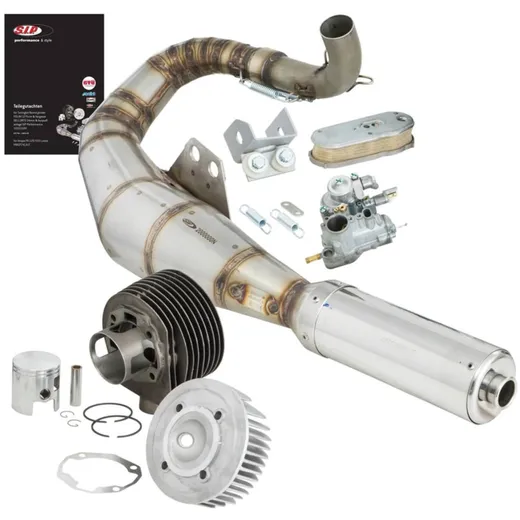 Tuningkit SIP POLINI 177 ccm SPORT "Legal" für Vespa P125-150X, PX125-150E, Lusso 46540 Tuningkit SIP POLINI 177 ccm SPORT "Legal" für Vespa P125-150X, PX125-150E, Lusso 46540