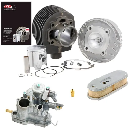 Tuningkit SIP 125 ccm ROAD "Legal" für Vespa P80X, PX80 E, Lusso 47016 Tuningkit SIP 125 ccm ROAD "Legal" für Vespa P80X, PX80 E, Lusso 47016