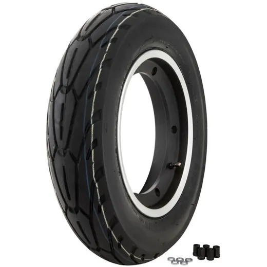 Komplettrad SIP Performer 2.0 3.50-10 59P TL, TT reinforced vorne & hinten für Vespa 50-125, PV, ET3, PK, S, XL, XL2, 125 GT-TS,