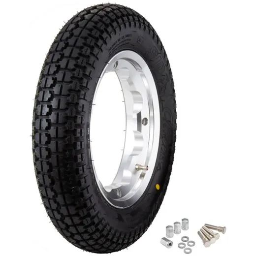 Wheel Assembly SIP Classic 3.50-10 59P TL, TT front & rear, for Lambretta 125-200cc 45752
