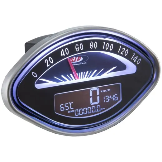 Speedometer, Rev Counter SIP 2.0 for Vespa 125 GT, 150 VBA, VBB, GL, GS, Sprint, 160 GS, 180 SS 46528