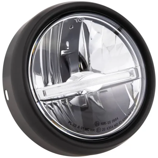 Scheinwerfer SIP Performance LED rund Ø 130 mm für Vespa 125 GTR, TS, 150 SprintV, 180-200 Rally 46575