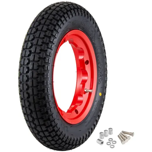 Komplettrad SIP Classic 3.50-10 59P TL, TT vorne & hinten für Lambretta 125-200ccm 46625
