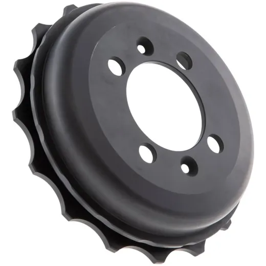 Brake Drum SIP Performance, front, VBB Style for Vespa 125 V1-15, V30-33, VU, VM, VN, VNA, Hoffmann, VNB, ACMA, 150 VL, VB, VBA,