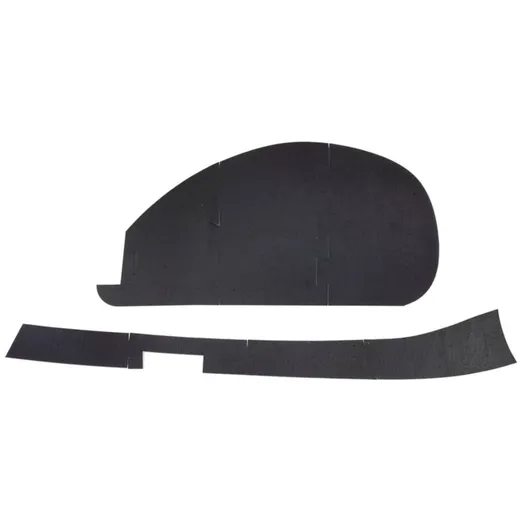 Dämmung Seitenhaube SIP Performance Ersatzradseite, oben, unten für Vespa PX80-200, PE, Lusso, T5 47845