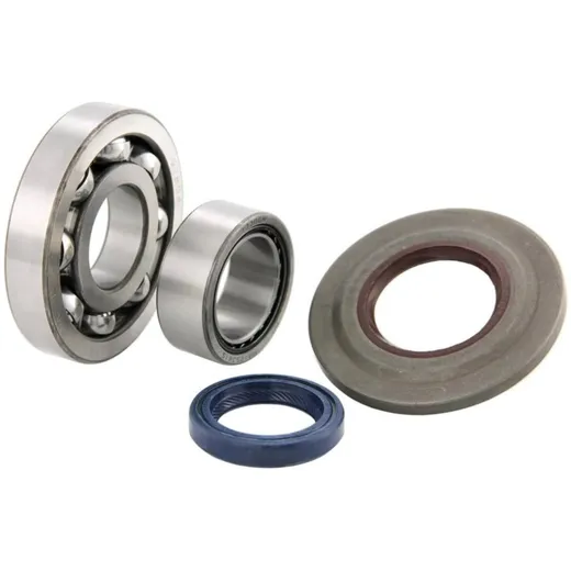 Bearing Set crankshaft flywheel, clutch SIP 25x62x12, 25x38x15, 24x35x6, 31x62x5.8, 4.3 mm for Vespa 125 GTR 2°, TS 2°, 150 Spri 45493