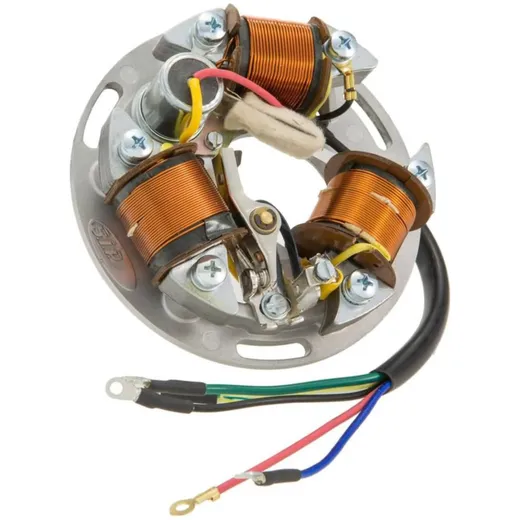 Zündgrundplatte SIP für Vespa 125 VNB6T, GT, GTR, Super, TS, 150 VBB2T, GTR, Sprint, V, TS, P125-150X, P150S ohne Batterie, ohne