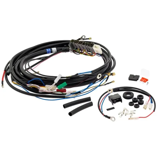 Wiring Loom SIP for conversion to PARMAKIT, VESPATRONIC, MALOSSI, POLINI, PINASCO ignition for Vespa PX80-200 E Lusso 48452
