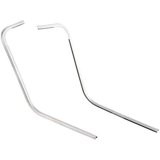 Monoschlitzrohr SIP Beinschild für Vespa Cosa 1, 2 125-200 48062
