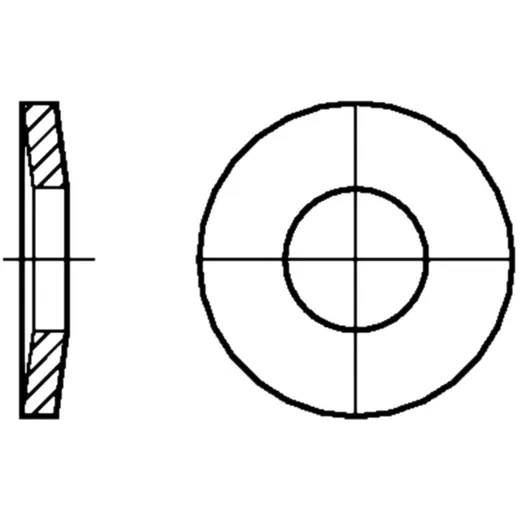 Spannscheibe für Kurbelwelle LIMA-seitig für Minarelli (10mm_1