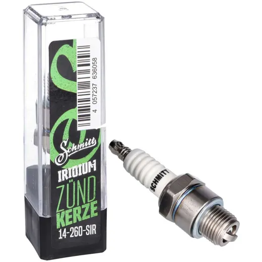 Zündkerze Schmitt Iridium 14-260-SIR (BR8HIX) mit schraubbaren Kerzenstecker Anschluss STT42919 Zündkerze Schmitt Iridium 14-260-SIR (BR8HIX) mit schraubbaren Kerzenstecker Anschluss STT42919