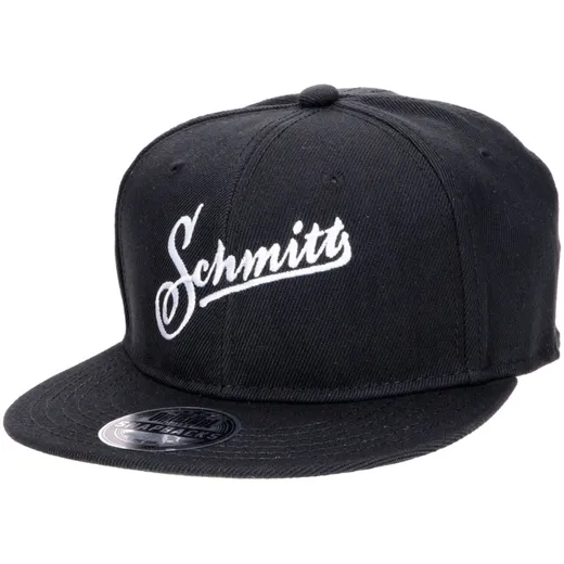snapback hat / snapback cap Schmitt black STT49004