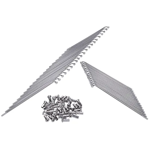 Speichen Satz Schmitt 16 Zoll chrom für Simson S50, S51, S70, S53, S83 Enduro STT54838