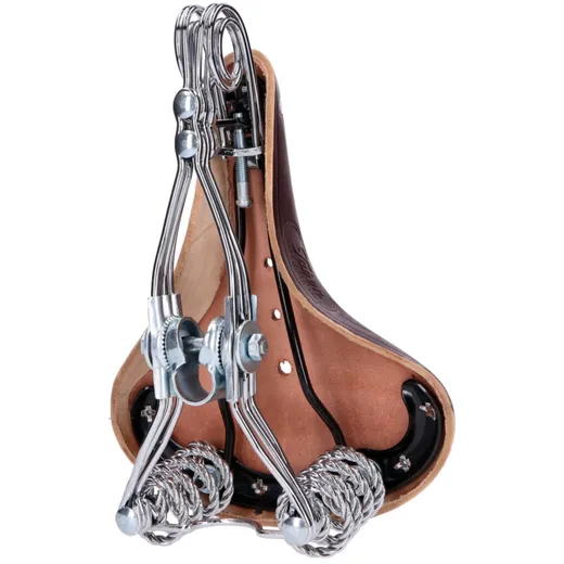 saddle / seat Tabor 240 Classic barrel spring - maroon TB442_3