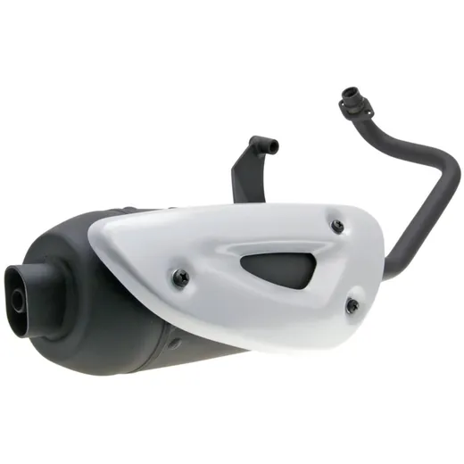 Schalldämpfer Auspuff Tecno Straight für Piaggio 50ccm 4T 2V TC12137 Schalldämpfer Auspuff Tecno Straight für Piaggio 50ccm 4T 2V TC12137