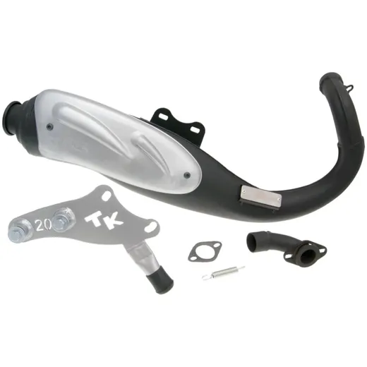 exhaust Turbo Kit TKR for Honda Dio, Kymco, SYM vertical TK022