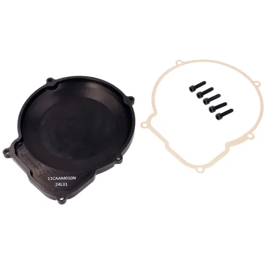 Cover TPR Factory ignition cover on engine housing black for_1