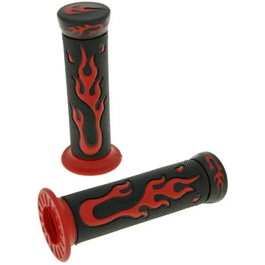 Griffgummis Griffe Satz Flame schwarz, rot VC12126
