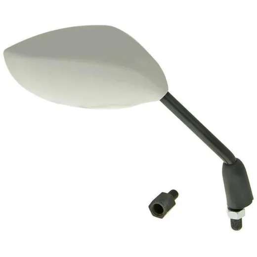 mirror Sport right, M8 / M10 oval white - universal VC18629