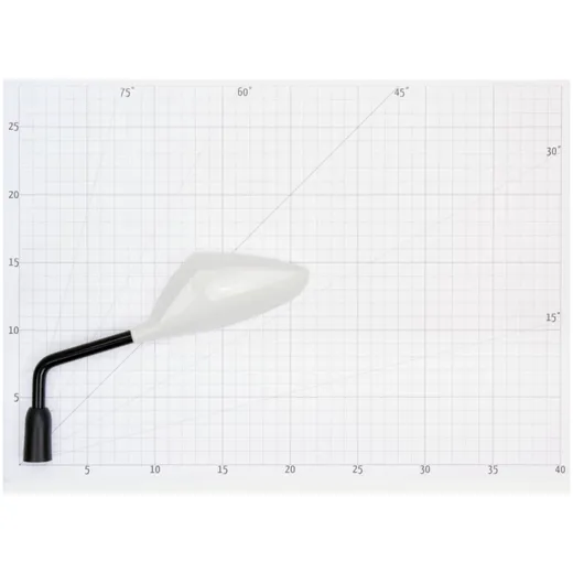Spiegel Sport links M8 / M10 Triangel weiß VC18630_1
