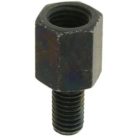 mirror thread reducer converts M10 right-hand to work with M8 left-hand mirror mount VC18775