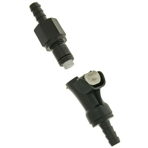Kraftstoffschlauch Benzinschlauchkupplung schwarz 6mm VC18933 Kraftstoffschlauch Benzinschlauchkupplung schwarz 6mm VC18933