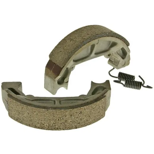 Bremsschuhe Bremsbackensatz 100x20mm für Trommelbremse mit Nut für Piaggio Quartz, Zip Base 50, Sfera 50, 80 VC19074 Bremsschuhe Bremsbackensatz 100x20mm für Trommelbremse mit Nut für Piaggio Quartz, Zip Base 50, Sfera 50, 80 VC19074