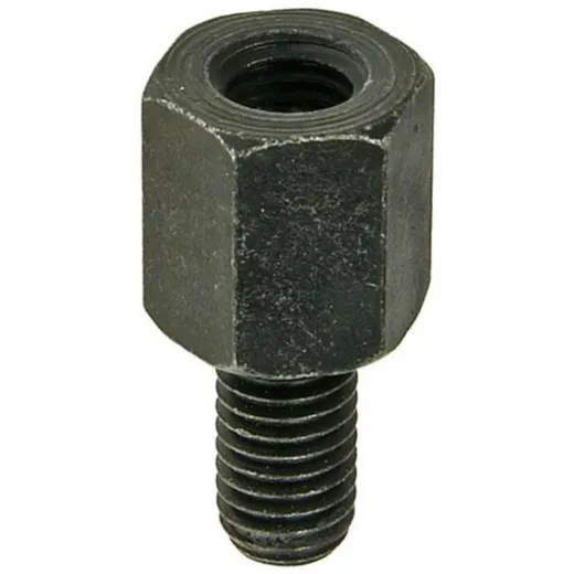 mirror thread adapter converts M8 left-hand to work with M8 right-hand mirror mount VC19476