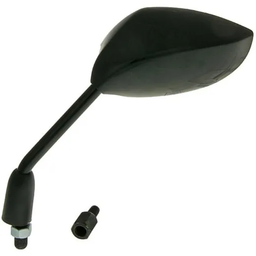 mirror Sport left side M8 / M10 thread (adapter) oval black VC20004