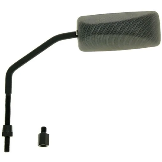 mirror F11 Millenium M8 long right-hand thread incl. adapter matt carbon-look VC21136