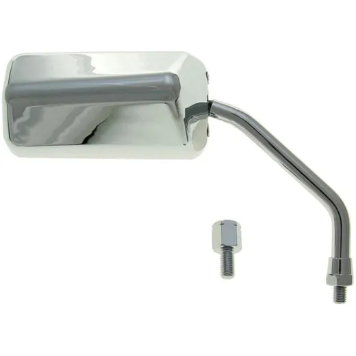mirror F1 left / right, M8 short right-hand thread incl. adapter, chrome-look VC21147