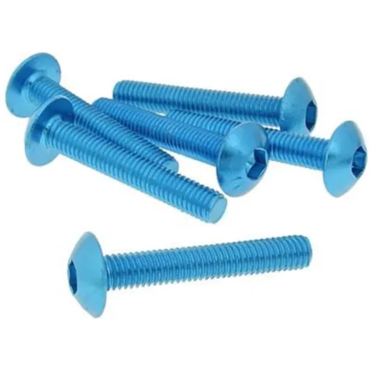 Bolzen Schraubensatz 6 Stück Verkleidung blau - M5x30 VC21233 Bolzen Schraubensatz 6 Stück Verkleidung blau - M5x30 VC21233