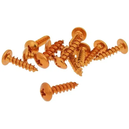 Bolzen Schraubensatz 12 Stück Verkleidung orange - 5x20 VC21252