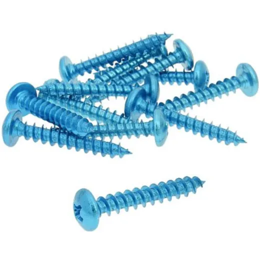 Bolzen Schraubensatz 12 Stück Verkleidung blau - 5x30 VC21253