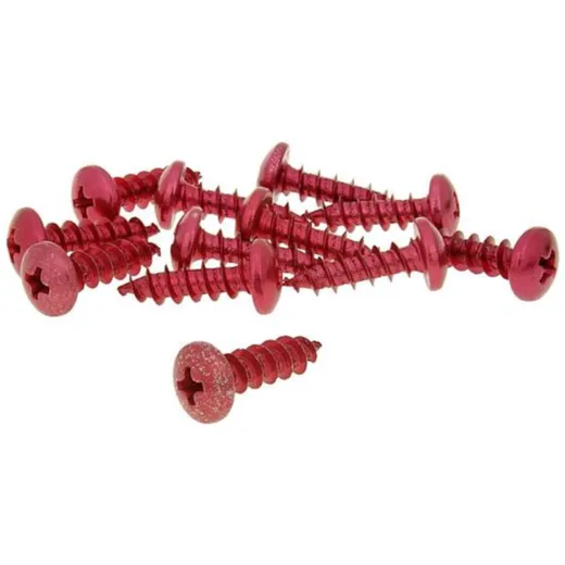 Bolzen Schraubensatz 12 Stück Verkleidung rot - 6x20 VC21262 Bolzen Schraubensatz 12 Stück Verkleidung rot - 6x20 VC21262