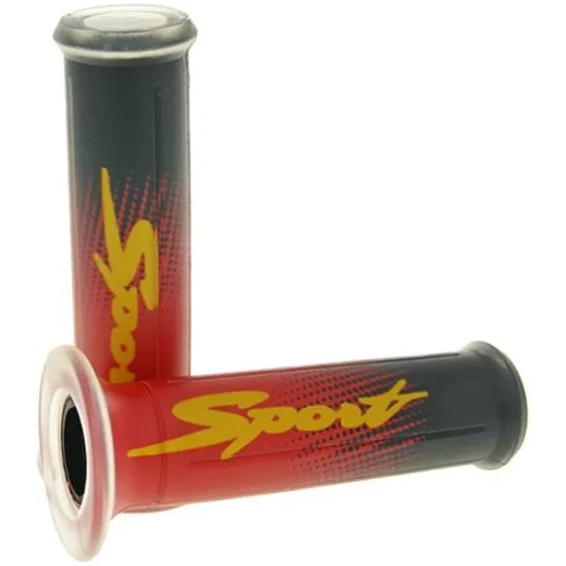 Griffgummis Griffe Satz Sport transparent rot VC21583