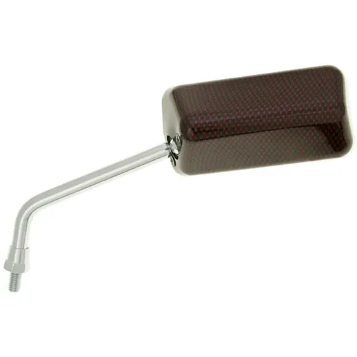mirror F1 left, M8 short right-hand thread, carbon-look red VC22735