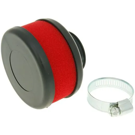 air filter Flat Foam red 28-35mm straight carb connection (adapter) VC23316 air filter Flat Foam red 28-35mm straight carb connection (adapter) VC23316