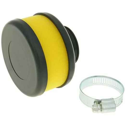 air filter Flat Foam yellow 28-35mm straight carb connection (adapter) VC23318 air filter Flat Foam yellow 28-35mm straight carb connection (adapter) VC23318