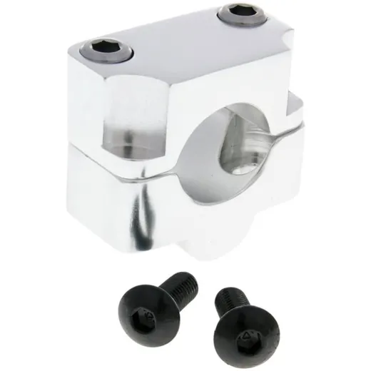 handlebar conversion clamp 22mm to 28.6mm handlebar silver VC30844 handlebar conversion clamp 22mm to 28.6mm handlebar silver VC30844