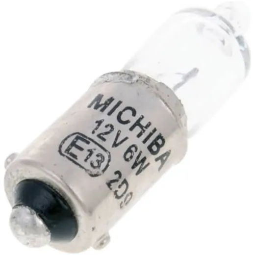 Birne Glühlampe weiß H6W BAX9s 12V 6W VC30988