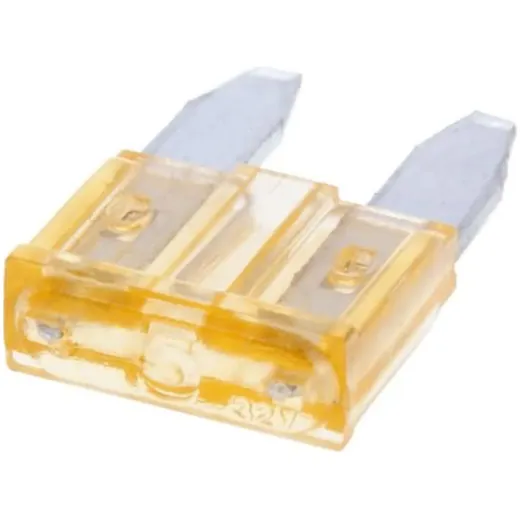 mini blade fuse flat 11.1mm 5A beige in color VC31009