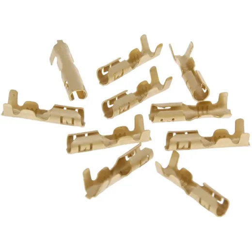 wire connectors / cable shoes round female - 10 pcs VC31042