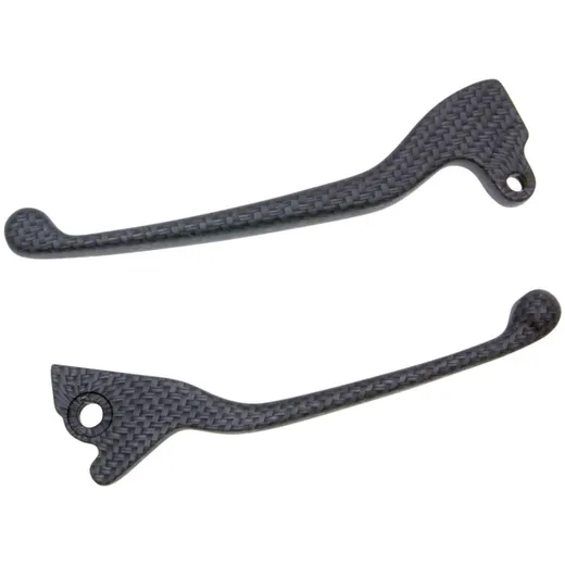 brake lever set carbon look for Vespa S 125, 150 2008- VC33919