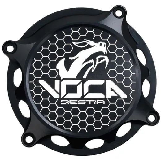Zündungsdeckel Voca CNC schwarz für Minarelli AM6 VCR-RD10188.COVER.1