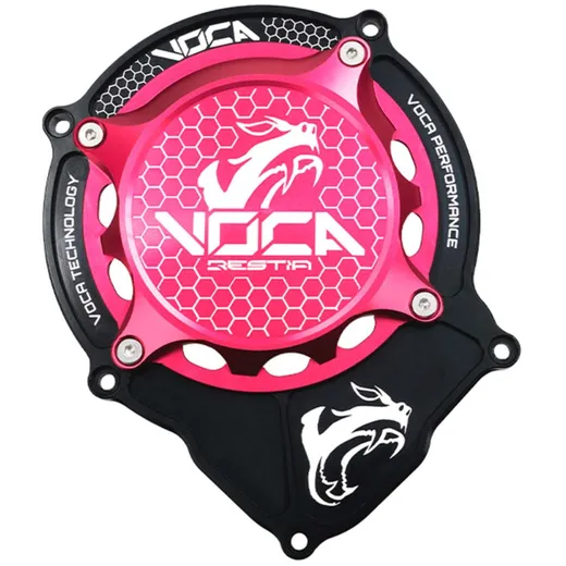 Ignition cover Voca CNC pink for Minarelli AM6 VCR-RD10188CO_1