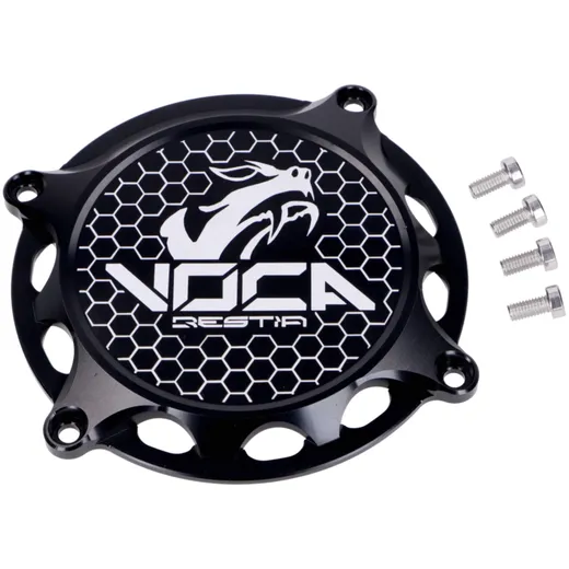 Zündungsdeckel Voca CNC schwarz für Minarelli AM6 VCR-RD10188COVER2/BK